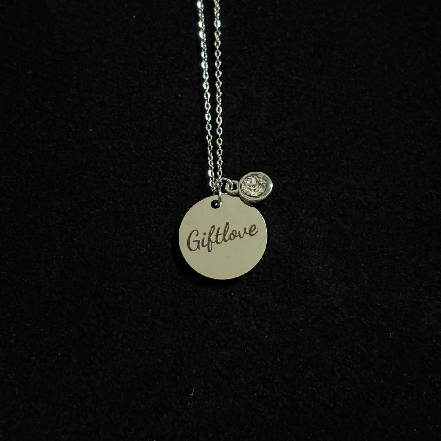 Birthstone Personalized Name Necklace