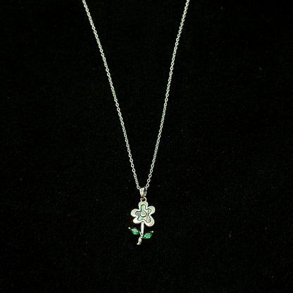 Blooming Flower Pendant Necklace Customizable Giftlove
