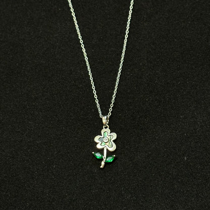 Blooming Flower Pendant Necklace Customizable Giftlove